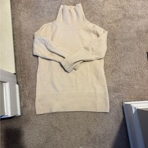 Babaton Cream Cowl Neck Sweater